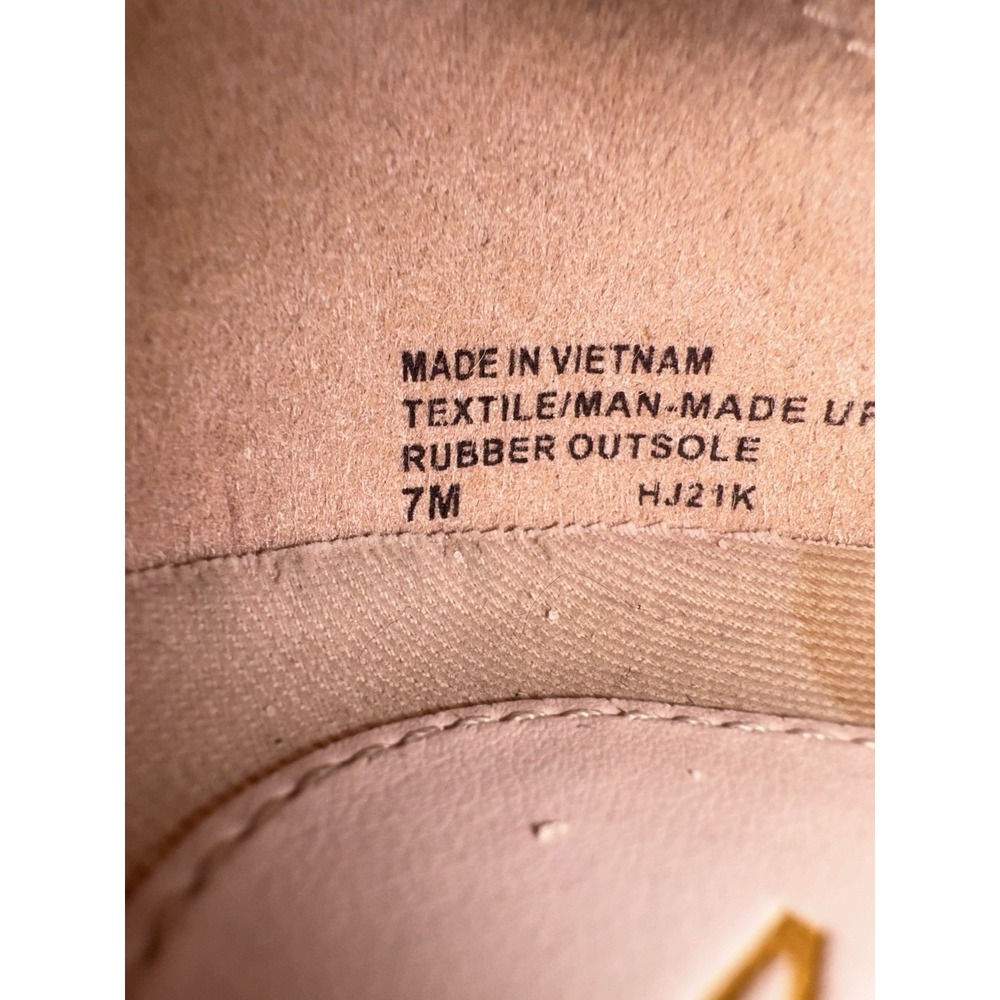 Michael Kors Muse Trainer Women's Low Top Lace Up Logo Sneakers Pink Gold Trim - Picture 14 of 14